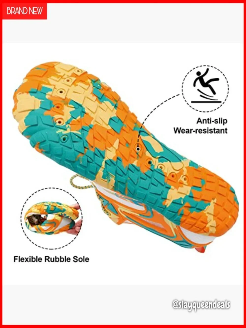 Quick Dry Water Shoes for Hiking Beach Kayaking Barefoot Athletic